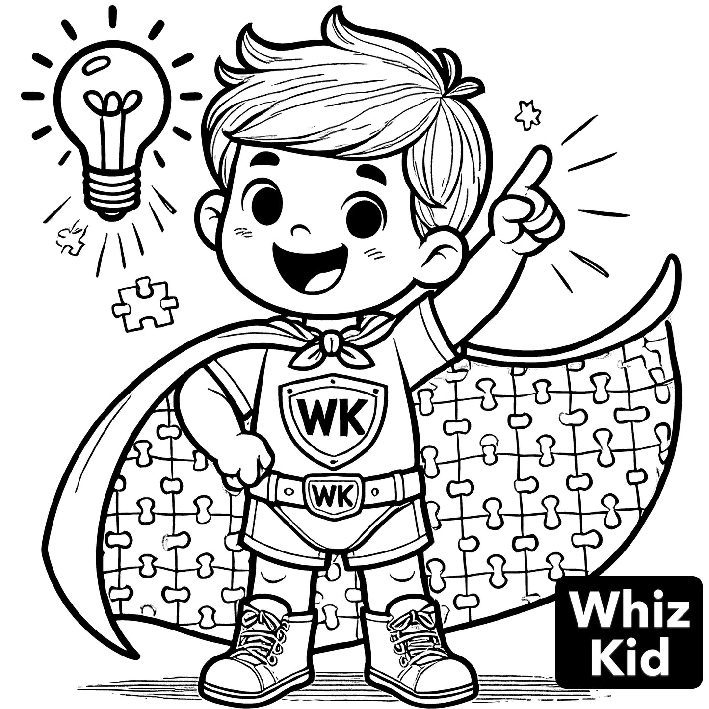 Toddler Superheroes Coloring Book - 6 page Preview
