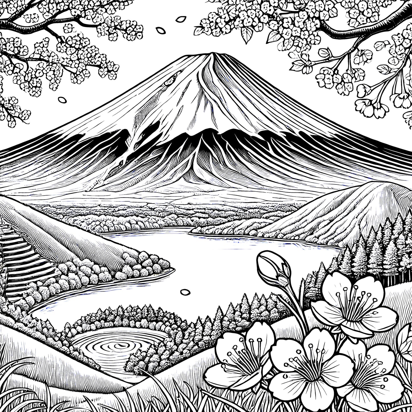 Color In Japan Coloring Book - Free Preview