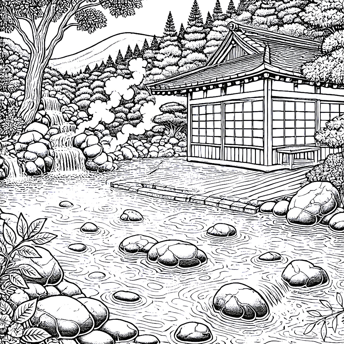 Color In Japan Coloring Book - Free Preview